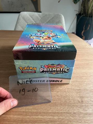 Prismatic Evolutions Booster Bundle Display Sealed beschikbaar voor biedingen