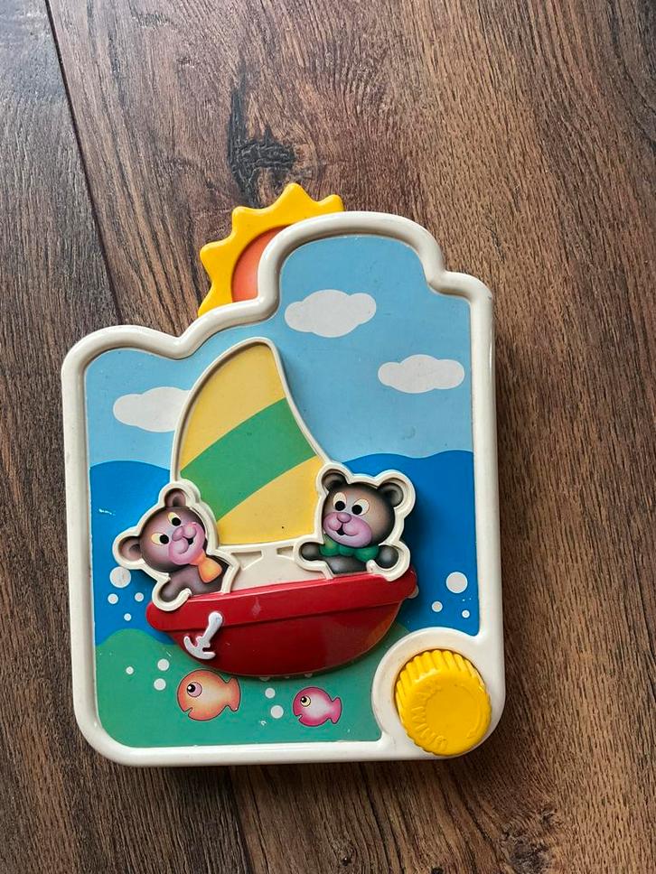 Vintage Unimax muziek doosje beertjes 1988 (37 jaar oud), Antiek en Kunst, Antiek | Speelgoed, Ophalen of Verzenden