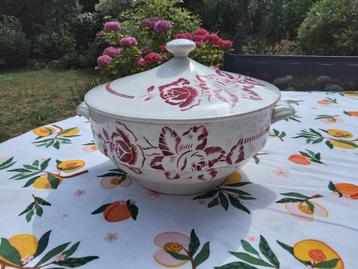 Franse dekschaal Digoin Sarreguemines Atlantic  beschikbaar voor biedingen