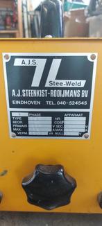 elektrisch lasapparaat A.J.S. Stee-Weld, Doe-het-zelf en Verbouw, Gereedschap | Lasapparaten, Verzenden, Zo goed als nieuw, 150 tot 250 ampère