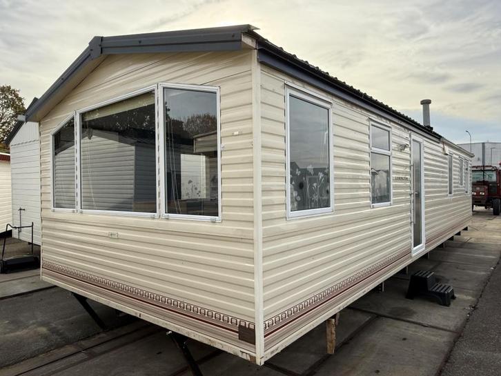 BK Lymington 11 x 3.70 Airco Pannendak, Caravans en Kamperen, Stacaravans