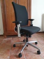 Ergonomische bureaustoel Dauphin zwart, Huis en Inrichting, Bureaustoelen, Ophalen, Gebruikt, Zwart, Bureaustoel