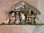 Kerststal met figuren, Diversen, Ophalen of Verzenden, Gebruikt