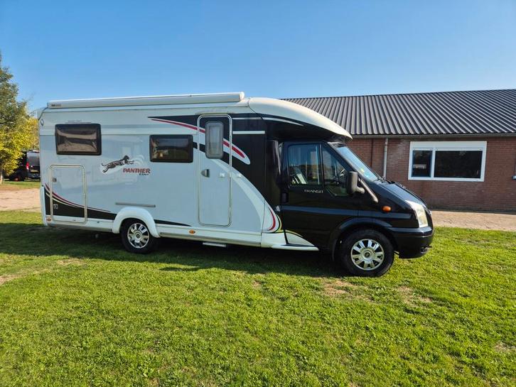 Mooie Tec camper met enkele bedden en 2 x airco(euro 5 ), Caravans en Kamperen, Campers, Particulier, tot en met 4, Half-integraal