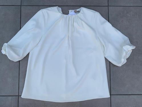 hagel witte blouse van de H&M M *~~nieuw~~*, Kleding | Dames, Blouses en Tunieken, Nieuw, Maat 38/40 (M), Wit, Ophalen of Verzenden