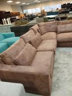 Ribstof hoekbank 320x220cm nu €350,-, Huis en Inrichting, ., Hoekbank, 300 cm of meer, Ophalen of Verzenden