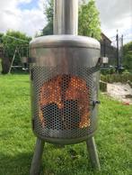 Tuinkachel rvs tuinhasrd terrashaard buitenhaard rvs kachel, Ophalen of Verzenden, Nieuw, Vloer