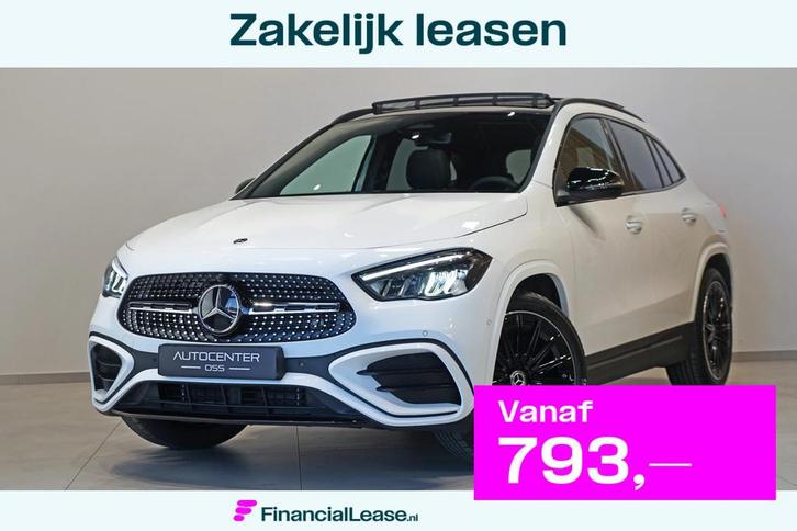 Mercedes-Benz GLA 200 AMG  PANO  ELEK.KLEP  CAMERA, Auto's, Mercedes-Benz, Bedrijf, Lease, Financial lease, GLA, ABS, Achteruitrijcamera