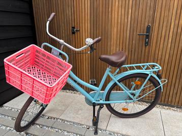 Static T1 meidenfiets 26” met krat beschikbaar voor biedingen