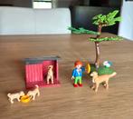 Playmobil Golden Retrievers met puppy’s – 6134, Ophalen of Verzenden, Zo goed als nieuw