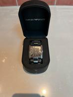 Armani horlgoe, Sieraden, Tassen en Uiterlijk, Horloges | Heren, Overige merken, Staal, Staal, Polshorloge