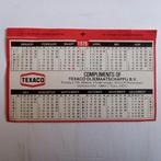Oude datum sticker.   TEXACO OLIEMAATSCHAPPIJ BV.  ROTTERDAM, Ophalen of Verzenden, Zo goed als nieuw, Overige typen
