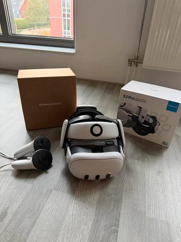 Meta Quest 3 512GB + Bobo VR S3 Pro - Zo goed als nieuw! beschikbaar voor biedingen