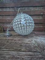 Kristallen Bol Hanglamp, Ophalen, Zo goed als nieuw, Glas, Modern