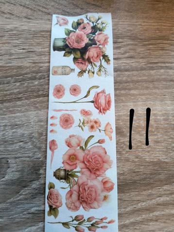 Stickers voor scrapbooking of junk journal  beschikbaar voor biedingen