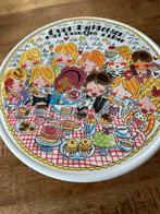 Amsterdams blond. Taart. Bord, Blond Amsterdam, Ophalen of Verzenden, Zo goed als nieuw, Bord(en)