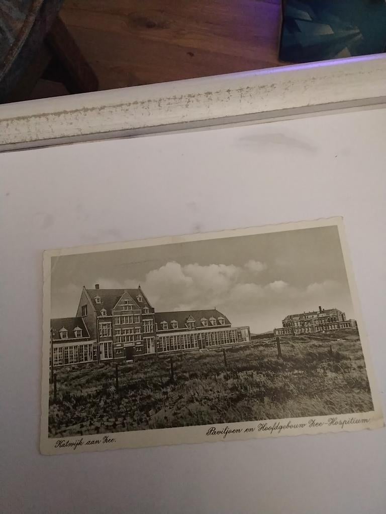 KATWIJK AAN ZEE.   PAVILJOEN EN HOOFDGEBOUW ZEE-HOSPITIUM, Ophalen of Verzenden, 1920 tot 1940, Zuid-Holland