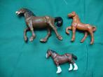 3 speelgoed paardjes Britains nr 2, Miniland en 1 rubber, Ophalen of Verzenden, Zo goed als nieuw
