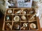Antieke **Kerstballen in Doos ** 12 stuks, Diversen, Kerst, Ophalen of Verzenden, Gebruikt