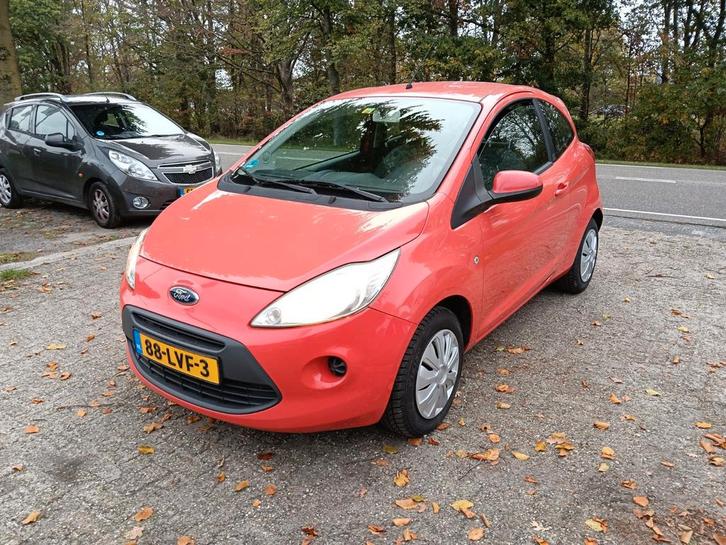 Ford Ka 1.2 51KW 2010 Rood, Auto's, Ford, Bedrijf, Ka, Benzine, B, Hatchback, Handgeschakeld, Origineel Nederlands, Rood, Voorwielaandrijving