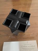Tichelaar Makkum Tulpenvaas -Jan vd Vaart Design, Ophalen, Zwart, Aardewerk of Porselein, Zo goed als nieuw