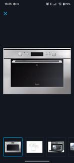Inbouw magnetron whirlpool AMW 842/IX - PX, Ophalen, Gebruikt