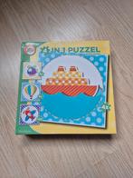 4 in 1 puzzel, Ophalen of Verzenden, 10 tot 50 stukjes, Gebruikt