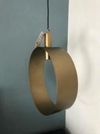 Nieuwe ronde goud/brons kleurige hanglamp, Ophalen, Nieuw, Minder dan 50 cm