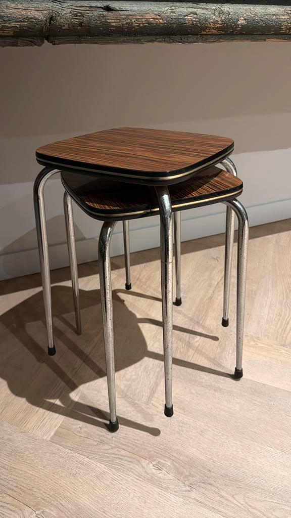 Vintage Krukjes (2stuks), Huis en Inrichting, Krukjes, Gebruikt, Overige materialen, Ophalen