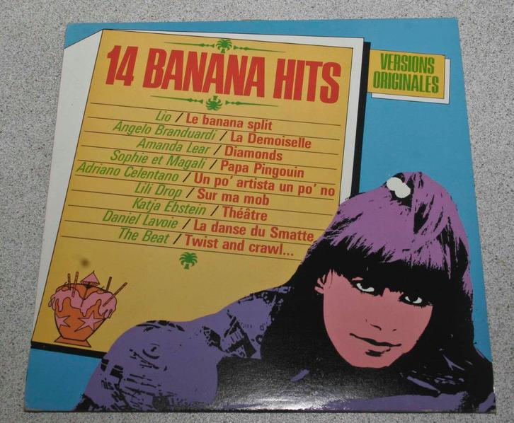 14 Banana Hits LP, Cd's en Dvd's, Vinyl | Verzamelalbums, Gebruikt, Pop, 12 inch, Ophalen of Verzenden