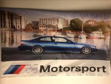 Bmw e36 coupe vlaggem werkplaats deko beschikbaar voor biedingen