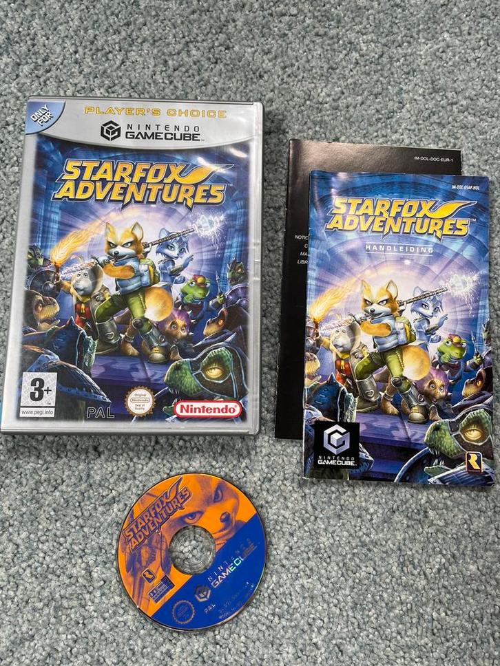 Starfox Adventures met garantie, Spelcomputers en Games, Games | Nintendo GameCube, Zo goed als nieuw, Avontuur en Actie, 1 speler