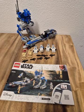 Lego Star Wars 75280 501st Legion Clone Troopers beschikbaar voor biedingen