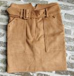Nieuw: Velours Rok Josh V Maat 34, Bruin, Nieuw, Ophalen of Verzenden, Maat 34 (XS) of kleiner