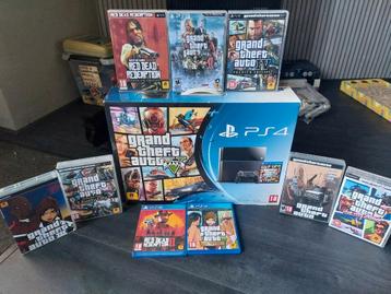 Playstation 4 ️nieuw staat met rockstar collectie beschikbaar voor biedingen