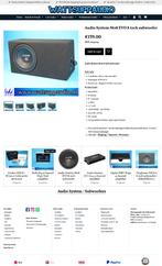 Audio System M08 EVO 8 inch subwoofer Gepoort, Info@optimount.nl, Nieuw, Ophalen of Verzenden, Anholtseweg 48A 7091 HB DINXPERLO