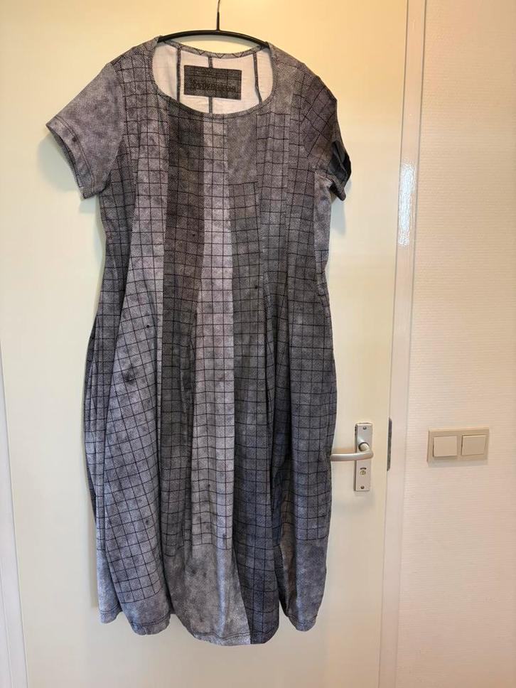 Rundholz jurk, Kleding | Dames, Jurken, Zo goed als nieuw, Maat 46/48 (XL) of groter, Zwart, Onder de knie, Ophalen of Verzenden