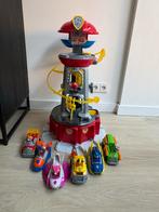 Paw Patrol Speeltoren Compleet + Auto's, Ophalen of Verzenden, Gebruikt, Jongen of Meisje