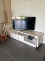 Tv meubel / wit, Ophalen, Gebruikt, 25 tot 50 cm, Minder dan 100 cm