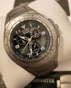 Citizen eco drive Radio ControJR3060-59F Titanium kast +band, Ophalen of Verzenden, Zo goed als nieuw, Citizen