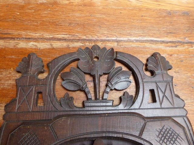 Art deco houten brievenhouder, Ophalen of Verzenden