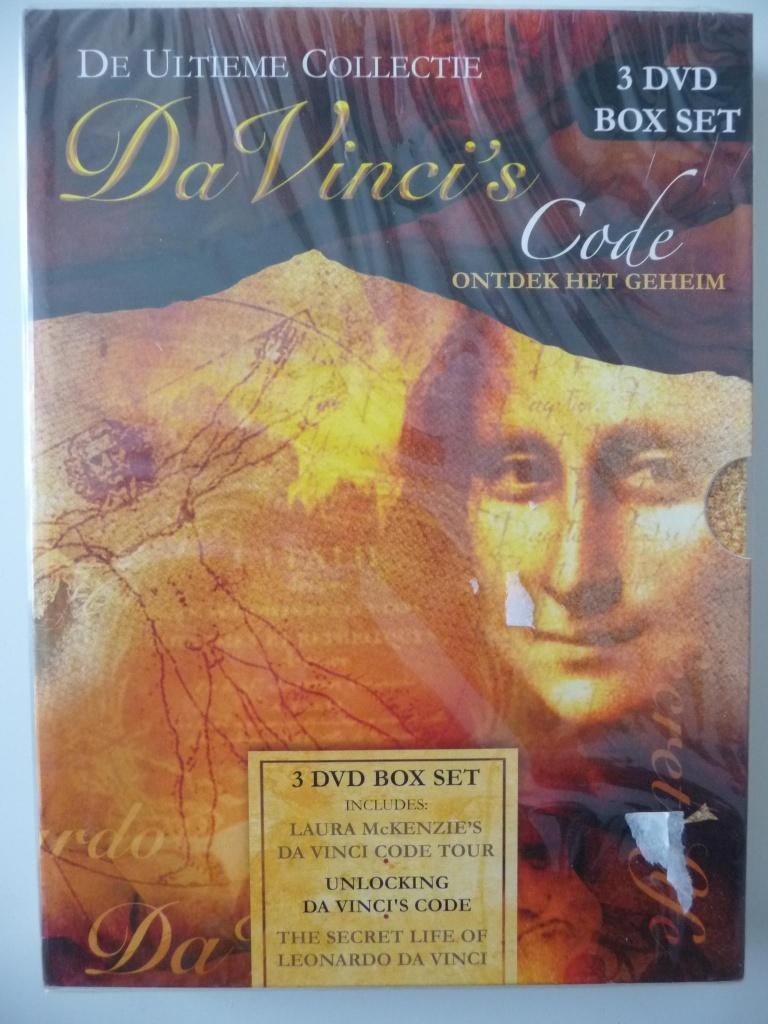 04D: Da Vinci's code Ontdek het geheim (3 dvd box,), Cd's en Dvd's, Dvd's | Documentaire en Educatief, Nieuw in verpakking, Natuur