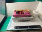 CADILLAC  ‘57 CONVERTIBLE-blikken auto-in doos-vintage, Ophalen of Verzenden
