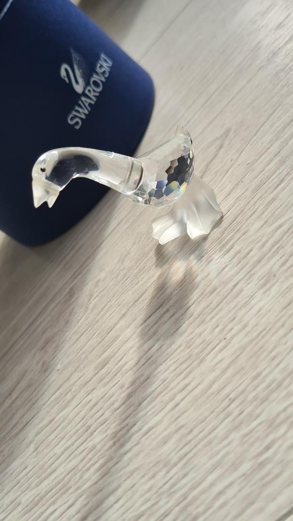 Swarovski kristallen zwaan, Verzamelen, Swarovski, Ophalen of Verzenden, Zo goed als nieuw, Figuurtje