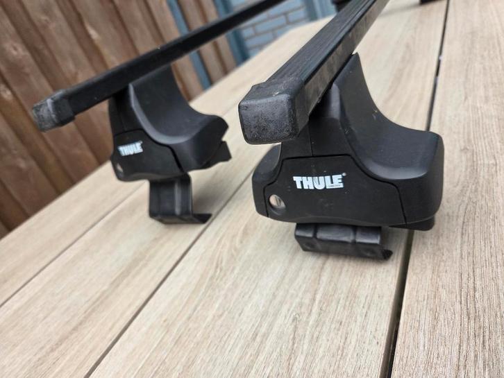 Thule 754/480 dakdragers squarebars, Auto diversen, Dakdragers, Gebruikt, Ophalen