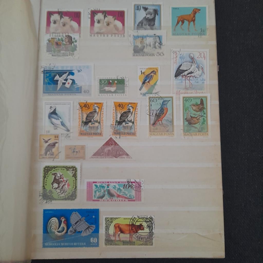 Verzameling postzegels uit diverse landen, Ophalen of Verzenden, Nederland en Buitenland