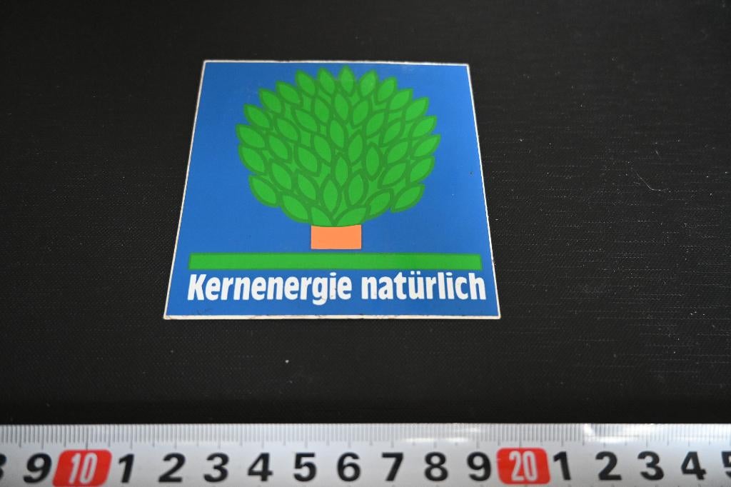 sticker Kernenergie natürlich, Ophalen, Zo goed als nieuw