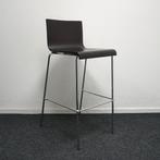 Pedrali Kuadra 1116 Design Barkruk | Hout | Zithoogte 77 cm, Huis en Inrichting, Barkrukken, -, 60 tot 90 cm, Ophalen of Verzenden