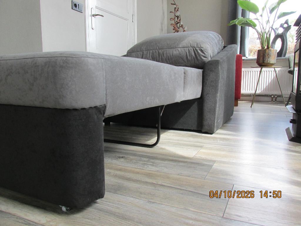 Bedbank 1 Persoons, Ophalen, 100 cm, Eenpersoons, Zo goed als nieuw