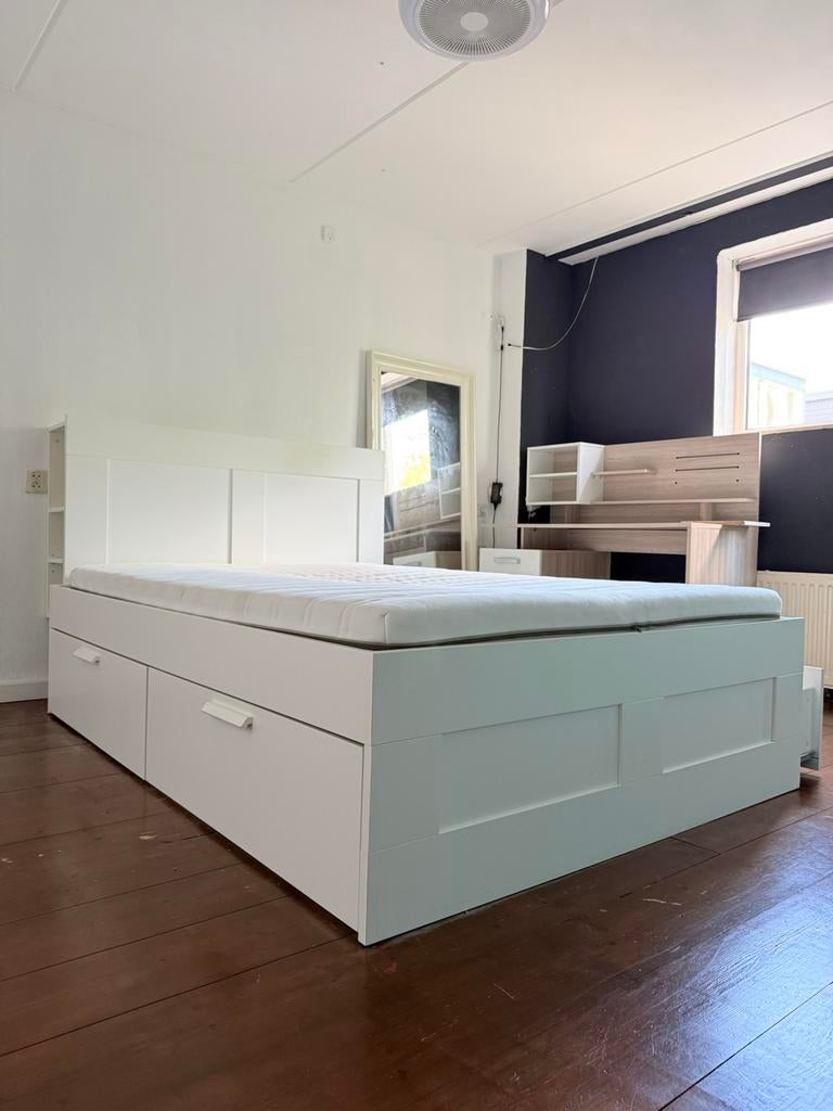 Aanbieding!! Ikea bed met lades., Ophalen, Zo goed als nieuw, 200 cm of meer, Minder dan 50 cm